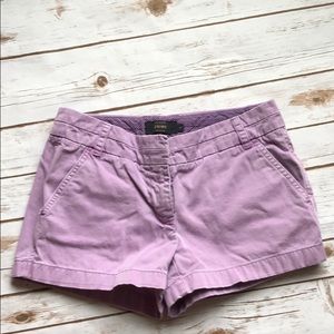 Jcrew purple faded shorts